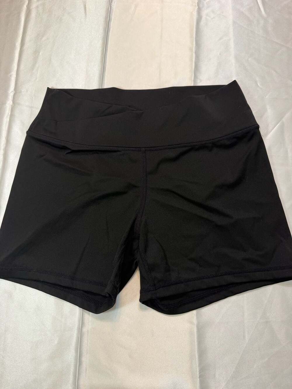 Musera Sport Black Crossover High Rise Athletic Bike Shorts Size XL